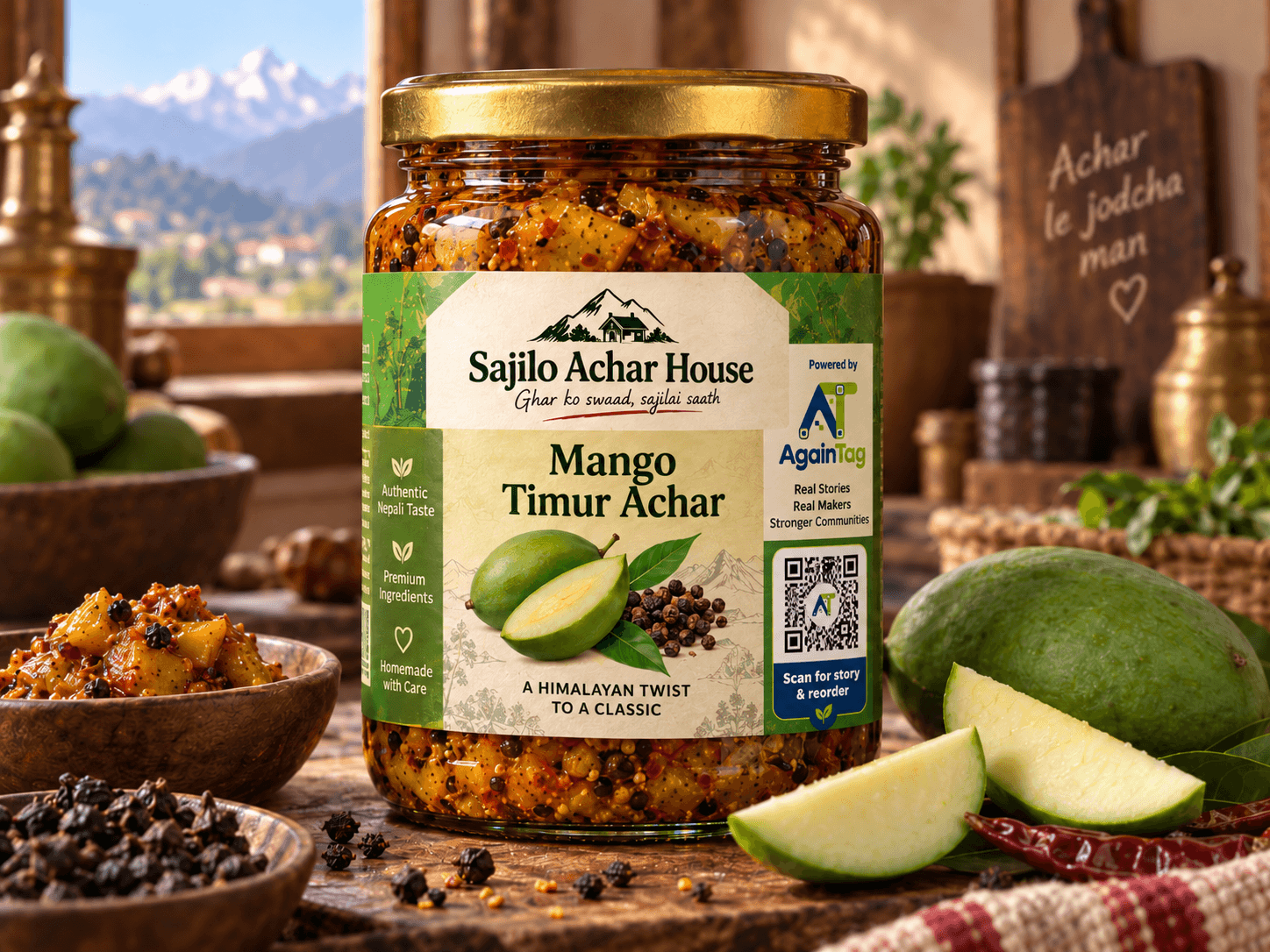 Aap ko Achar (Mango Pickle)