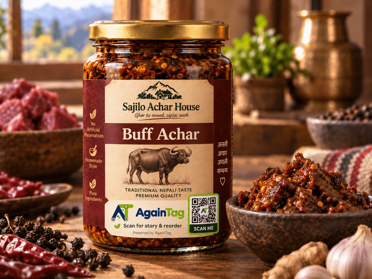 Buff Achar (Buffalo Pickle)