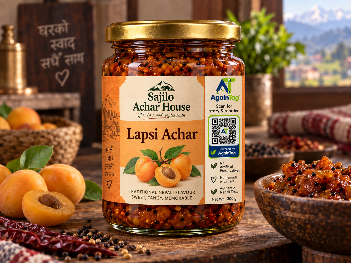 Lapsi ko Achar (Hog Plum Pickle)